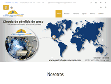 Tablet Screenshot of gastricbypassmexico.com